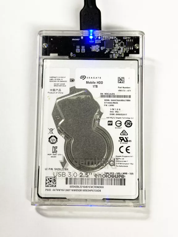 DYSK TWARDY SEAGATE MOBILE HDD 1TB SATA III 2,5"