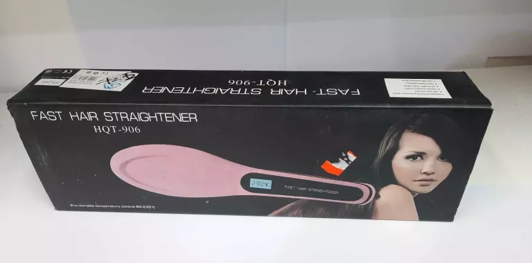SZCZOTKA FAST HAIR STRAIGHTENER HQT-906/PUDEŁKO