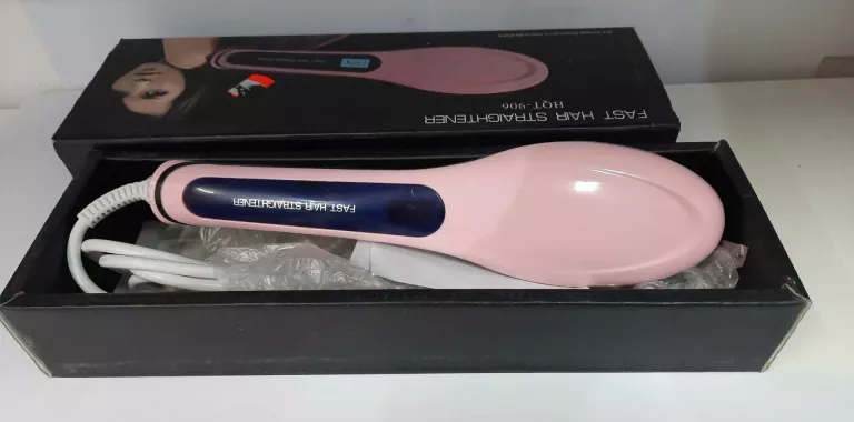 SZCZOTKA FAST HAIR STRAIGHTENER HQT-906/PUDEŁKO