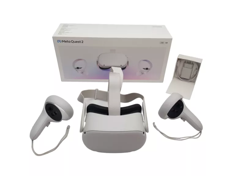 GOGLE VR OCULUS QUEST 2 256GB 3664 X 1920 90HZ 2 X KONTROLER GW!