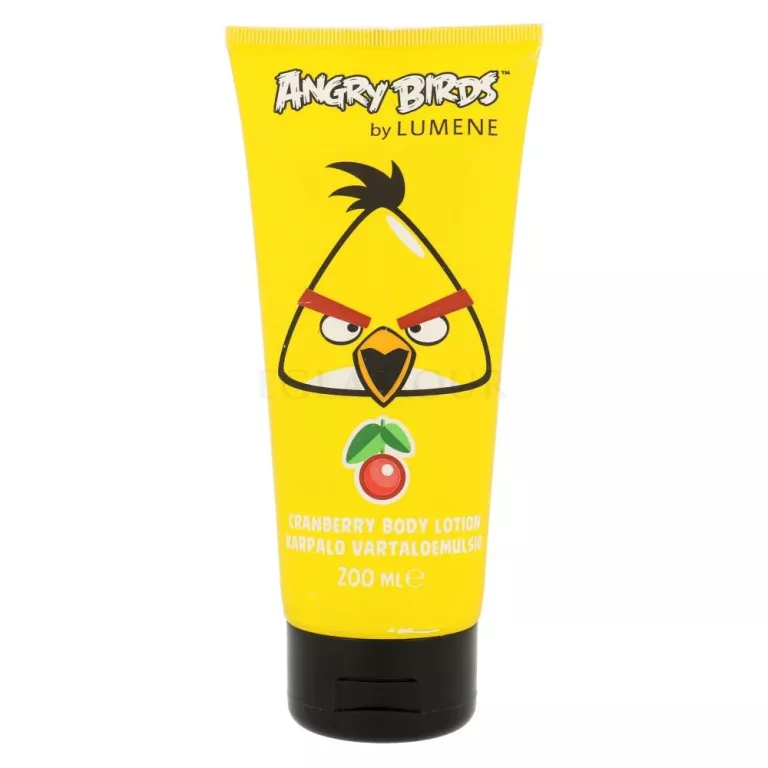 LUMENE ANGRY BIRDS CRANBERRY BODY LOTION MLECZKO DO CIAŁA DLA KOBIET 200 M