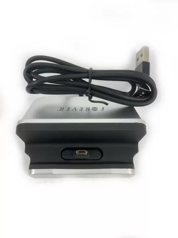 STACJA DOKUJĄCA MICROUSB DS-01 SREBRNA