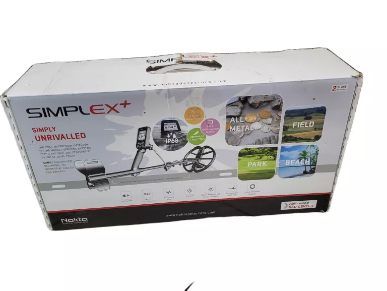 WYKRYWACZ METALU NOKTA MAKRO SIMPLEX+ 1,3 KG 12 KHZ