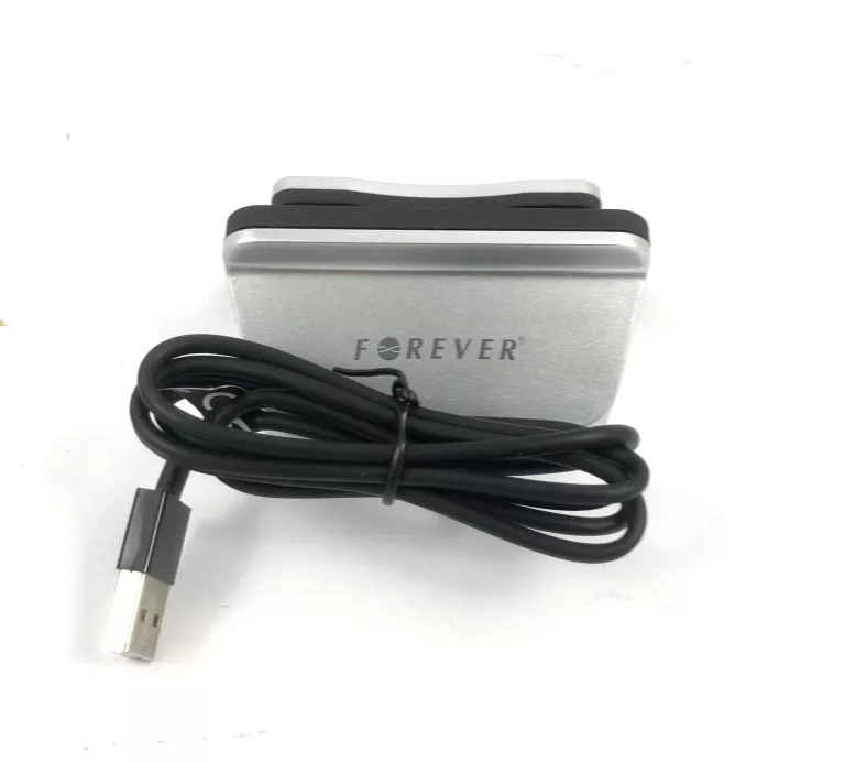 STACJA DOKUJĄCA MICROUSB DS-01 SREBRNA