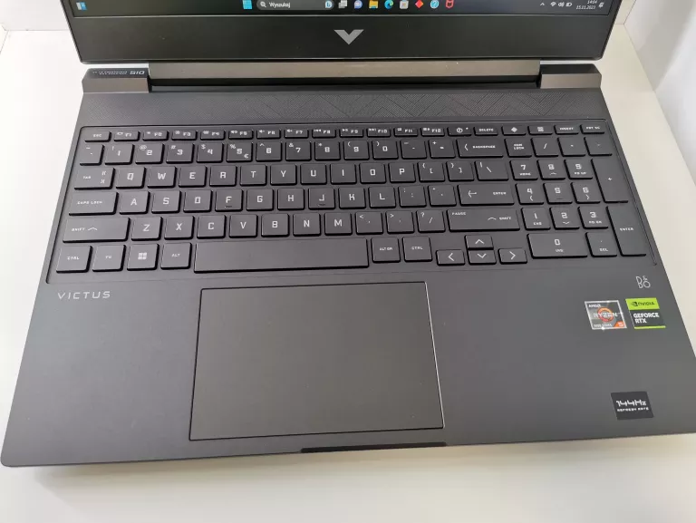 HP VICTUS 15-FB0400NW RYZEN 5 16GB/512GB RTX3050 GWAR