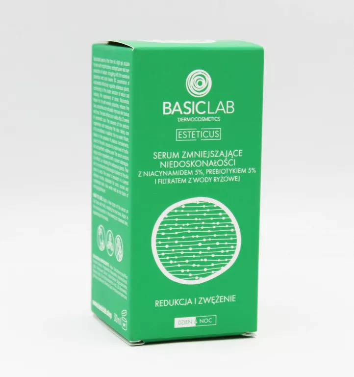 BASICLAB SERUM NA NIEDOSKONAŁOŚCI NIACYNAMID 5%
