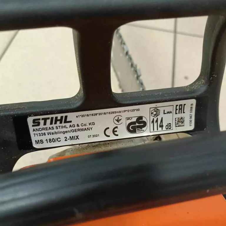 PIŁA SPALINOWA STIHL MS 180 C 2-MIX 2021R