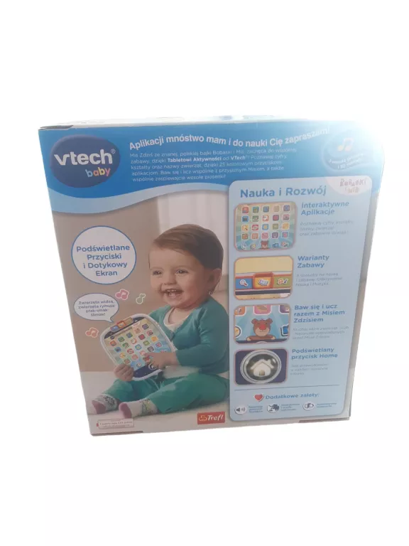VTECH BABY TABLET AKTYWNOŚCI DLA DZIECI 12-36M