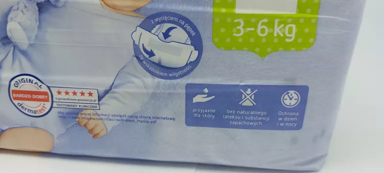 PIELUSZKI MAMIA 2 MINI ROZMIAR 2 3-6 KG