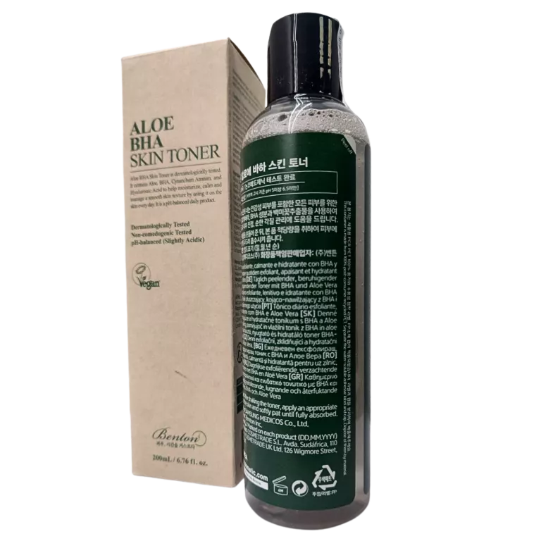 BENTON ALOE BHA SKIN TONER 200 ML TONIK DO TWARZY