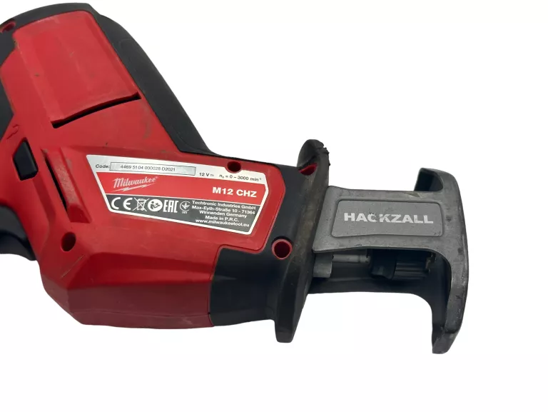 PIŁA SZABLASTA AKUMULATOROWA MILWAUKEE M12 CHZ-0 12V