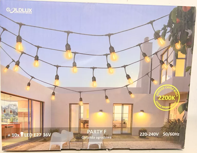 GIRLANDA OGRODOWA GOLDLUX PARTY F 308191