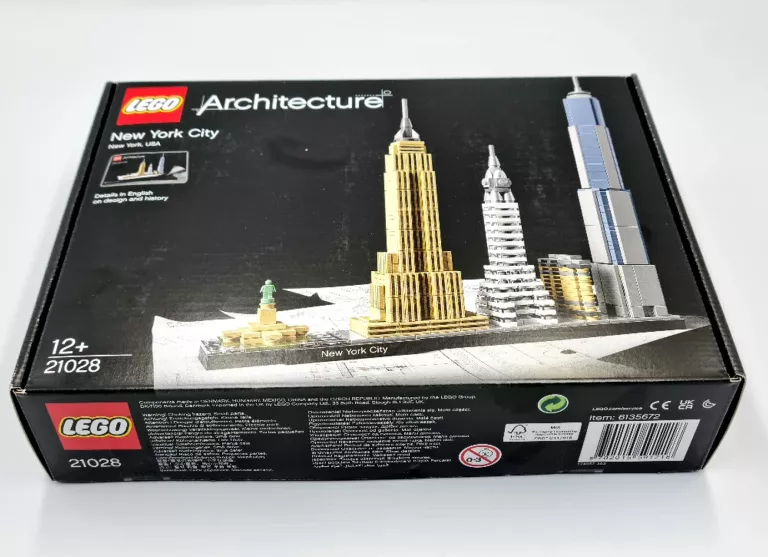 KLOCKI LEGO ARCHITECTURE 21028 USA NEW YORK CITY, Architecture