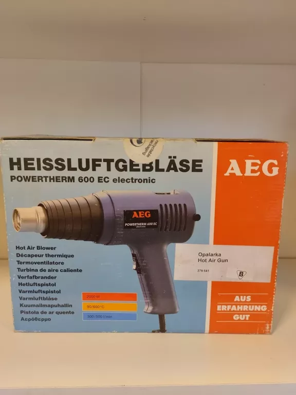 OPALARKA AEG PT 600 EC S