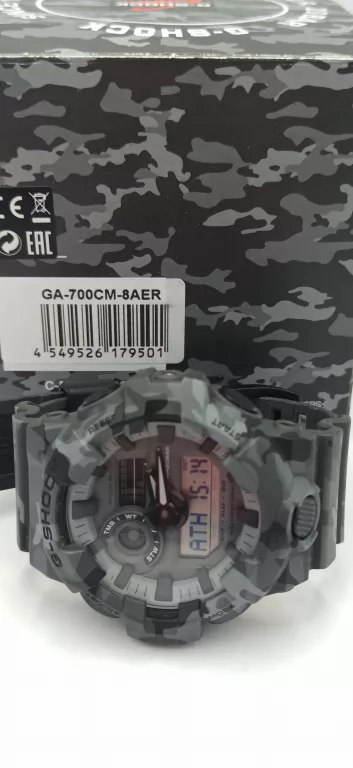 CASIO G-SHOCK GA-700CM-8AER KOMPLET