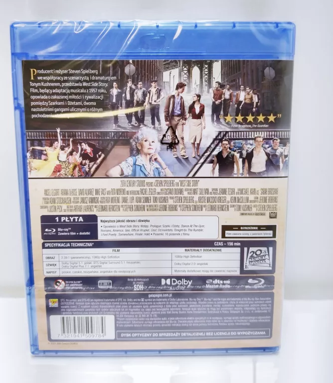 BLU-RAY WEST SIDE STORY
