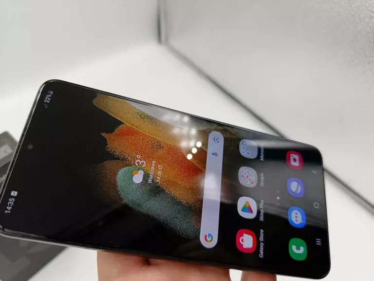 TELEFON SAMSUNG GALAXY S21+ 8/256GB ZBITE PLECKI