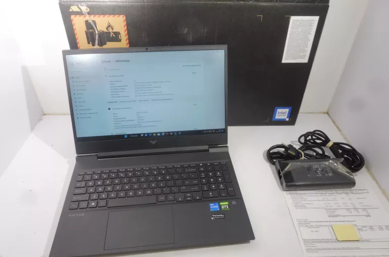 HP VICTUS 16-D0316NW I5-11400H/8GB/512GB SSD/RTX 3050