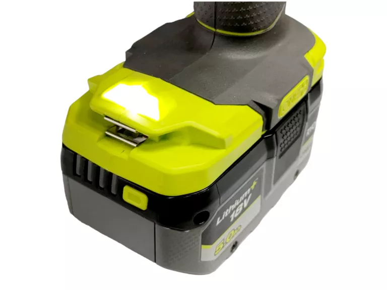 WIERTARKO-WKRĘTARKA AKUMULATOROWA Z UDAREM RYOBI ONE+ R18PDBL +AKU 5,0AH