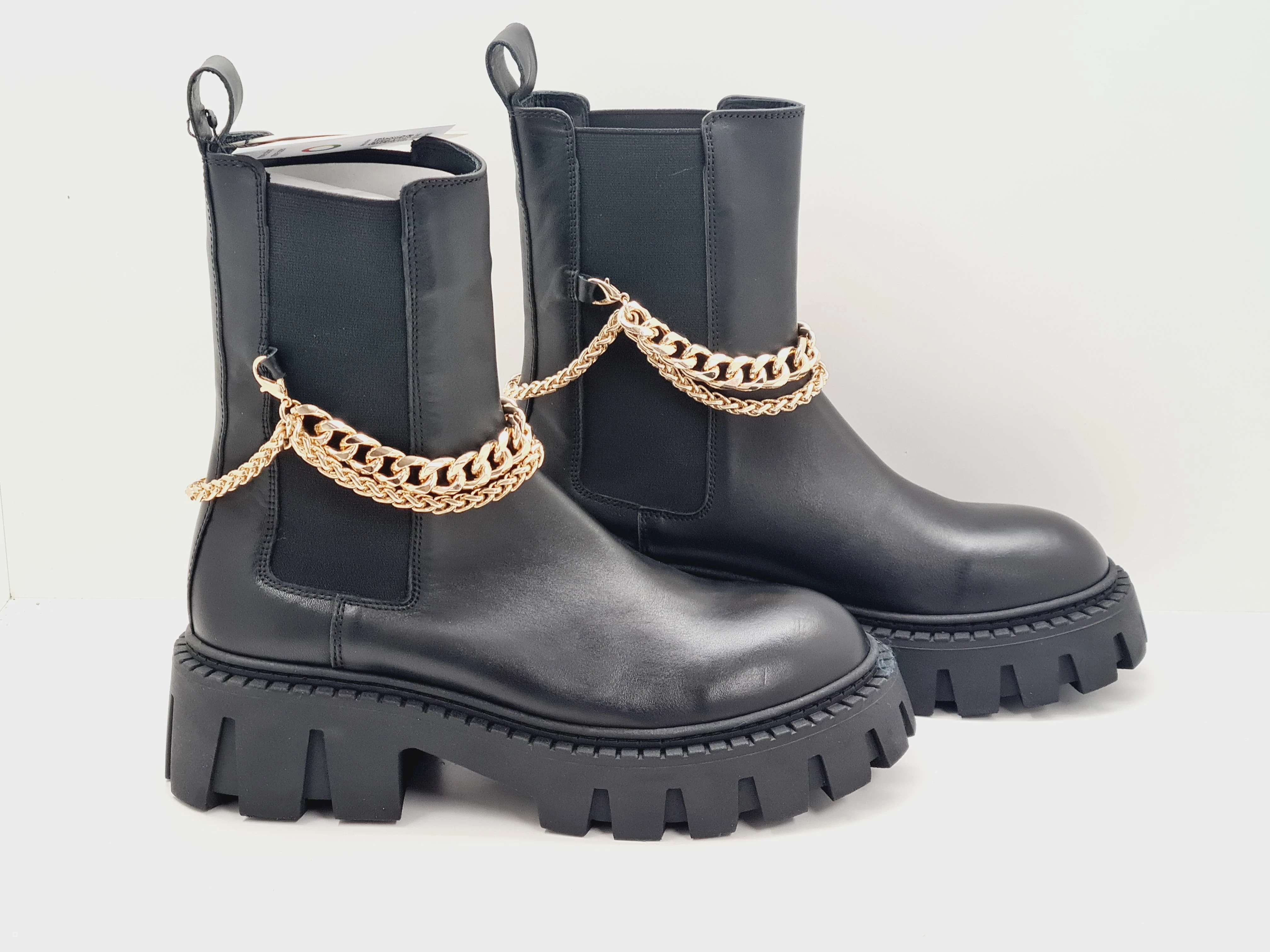 eva-minge-botki-gndra-8320-01-3-czarne-zlote-39-ean-gtin-5905588133988