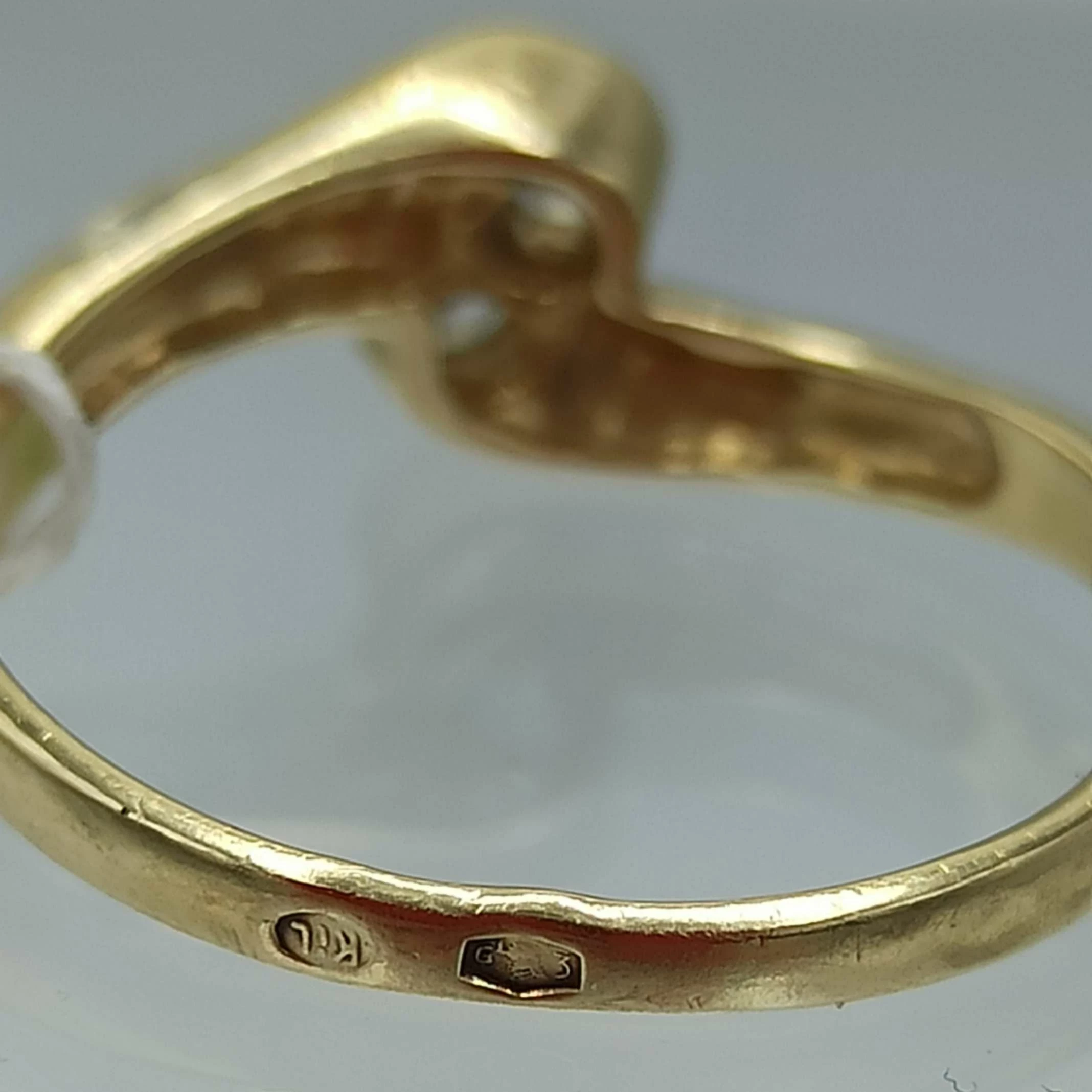 zloty-pierscionek-z-dwoma-oczkami-marka-bez-marki