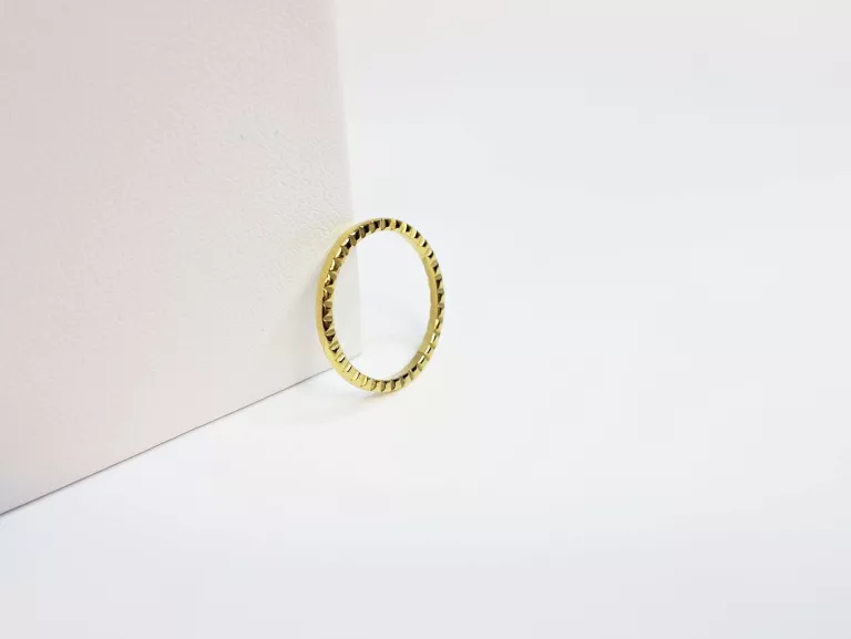 PIERŚCIONEK ZE STALI NIERDZEWNEJ R.15 /1,08G