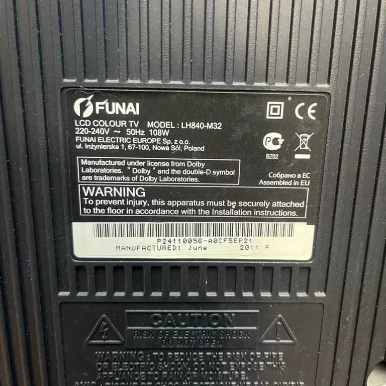 TELEWIZOR LCD 32" FUNAI LH840-M32