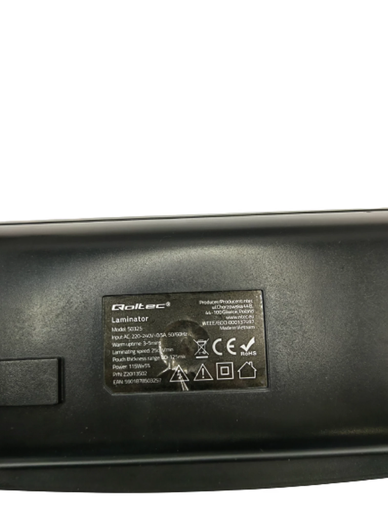 laminator-qoltec-50325-czas-nagrzewania-3