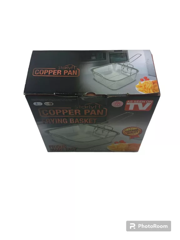 FRYTKOWNICA COPPER PAN STARLYF FRYING BASKET