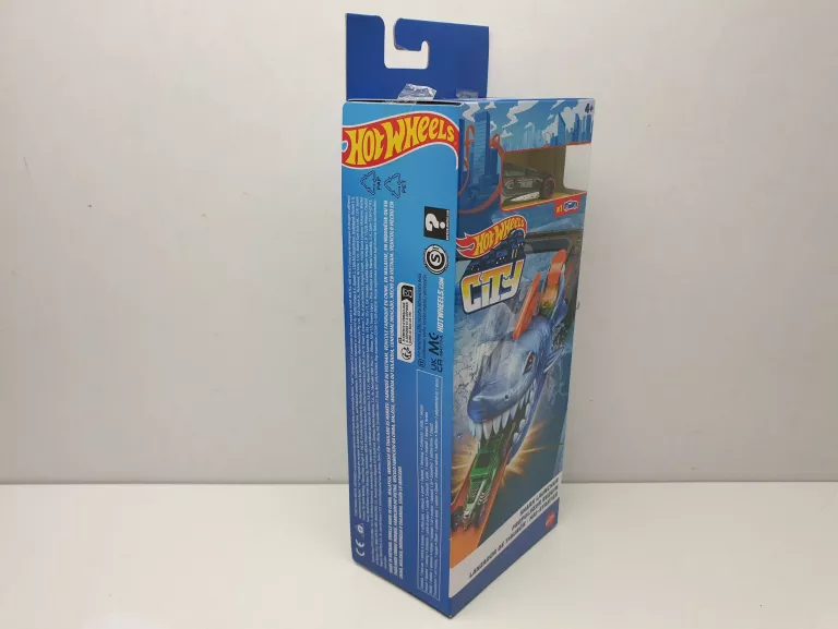 AUTKO + WYRZUTNIA HOT WHEELS SHARK LAUNCHER