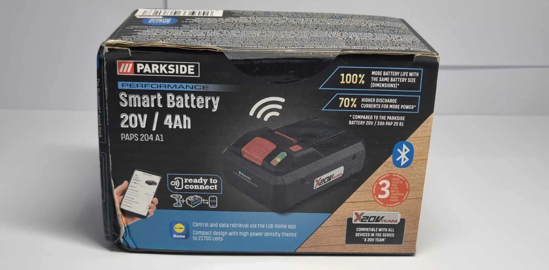AKUMULATOR PARKSIDE 20V/4AH | Akumulatory do elektronarzędzi | Loombard.pl