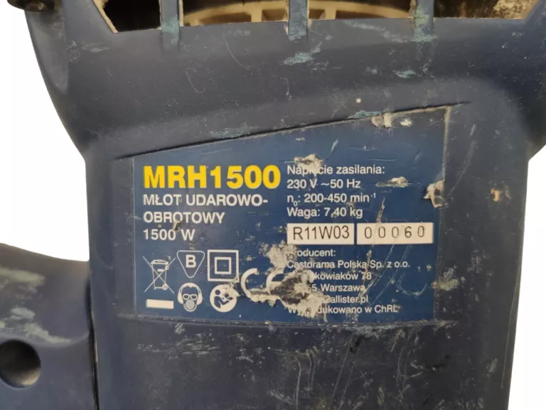 mlot-udarowy-macallister-mrh1500-stan-uzywany