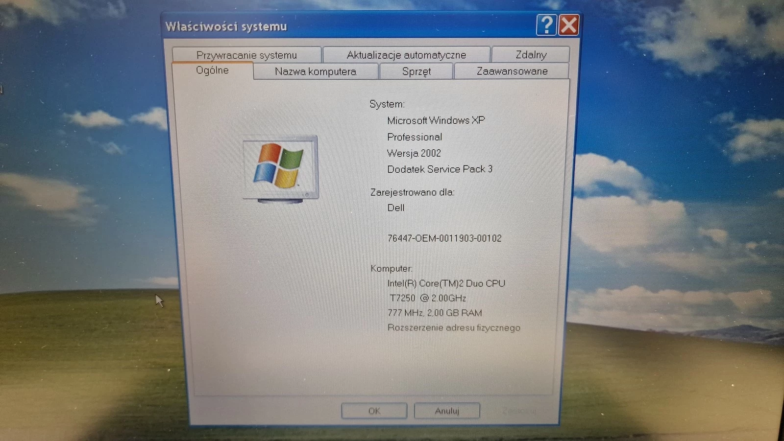 laptop-dell-pp18l-win-xp-2gb-intel-core-2-duo-rodzaj-karty-graficznej-grafika-zintegrowana