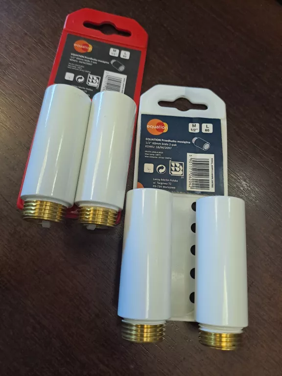 PRZEDŁUŻKI 1/2'' 60 MM 2SZT EQUATION