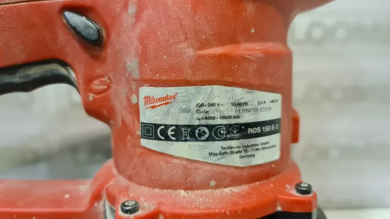 MILWAUKEE ROS150E-2-SZLIFIERKA MIMOŚRODOWA 150 MM