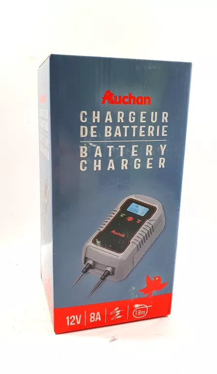 prostownik-auchan-battery-charger-12v-8a-stan-uzywany