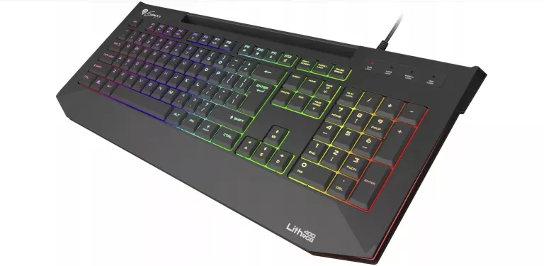 KLAWIATURA DLA GRACZY GENESIS LITH 400 RGB FABRYCZNIE ZAMKNIĘTA