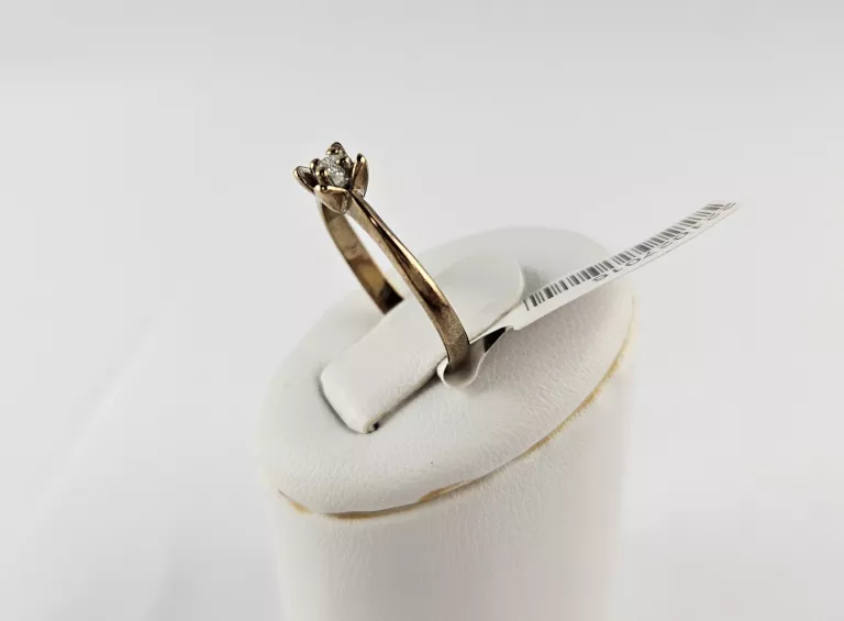 zloty-pierscionek-137g-333-brylant-certyfikat-stan-11323-2