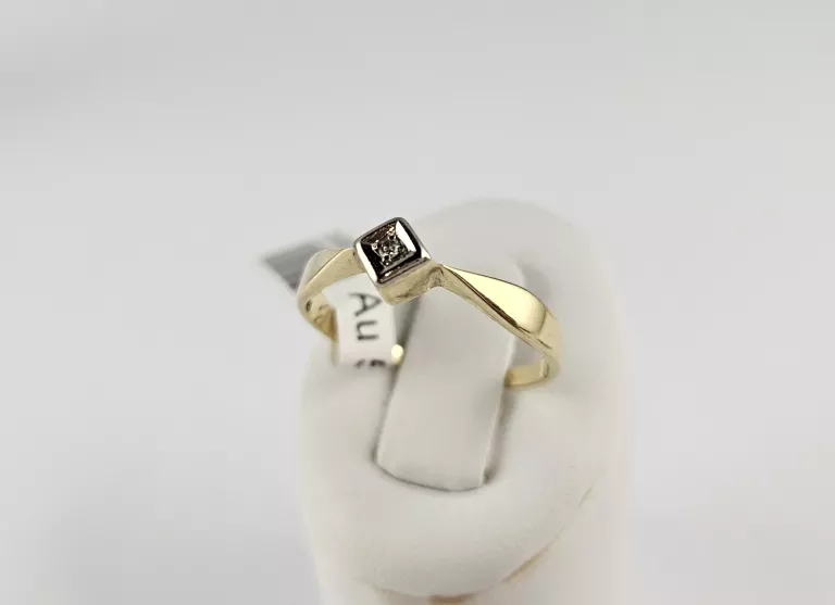 zloty-pierscionek-184g-585-diament-certyfikat-stan-11323-2