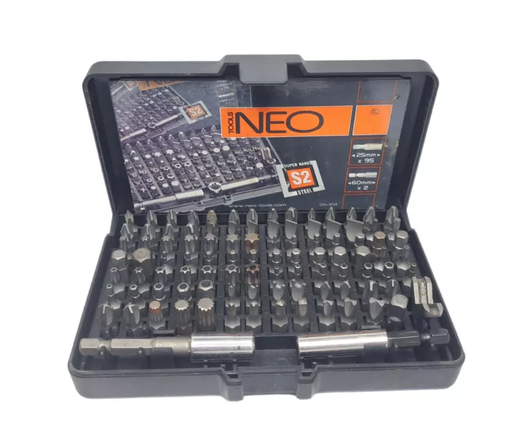 ZESTAW BITÓW NEO TOOLS 06-104 99 ELEMENTÓW