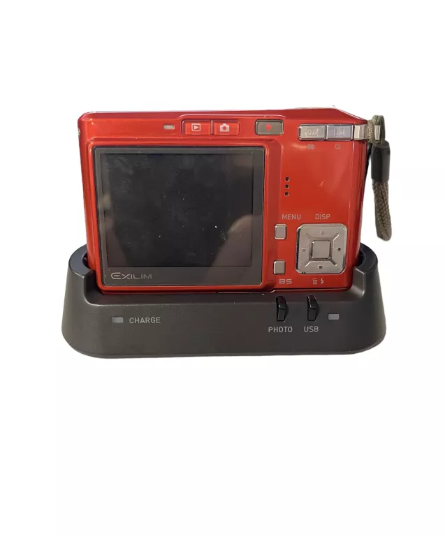 CASIO EXILIM + ŁADOWARKA I STACJA ETUI
