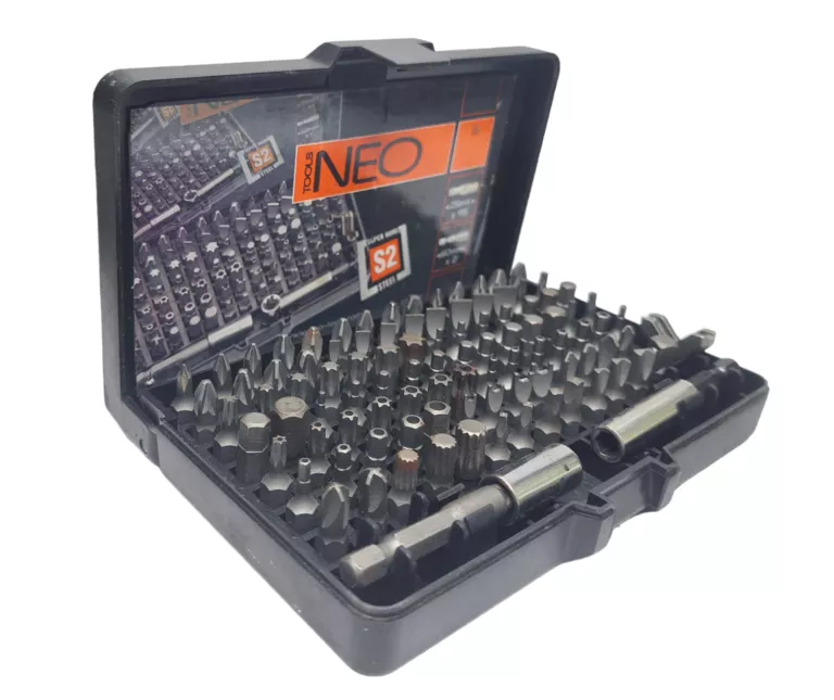 ZESTAW BITÓW NEO TOOLS 06-104 99 ELEMENTÓW