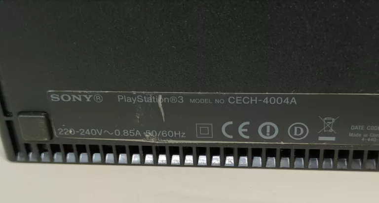 KONSOLA SONY PLAYSTATION 3 SUPER SLIM DYSK 500GB ŚWIETNY STAN