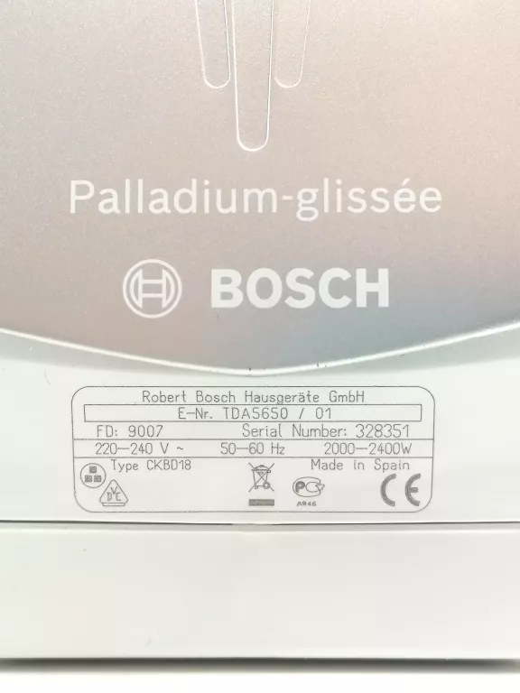 ŻELAZKO BOSCH TDA 5650