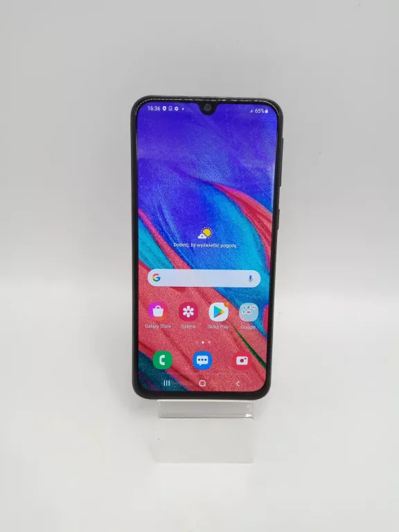 SAMSUNG GALAXY A40 CZARNY 64GB SOLO