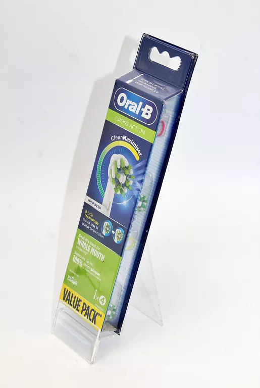 KOŃCÓWKI DO SZCZOTECZKI ORAL-B CROSS ACTION 4EL.