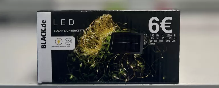 LAMPKI LED SOLARNE 200 LEDS