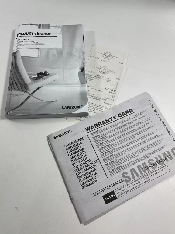 ODKURZACZ BEZWORKOWY SAMSUNG VC 07K51L9H1 PETCARE