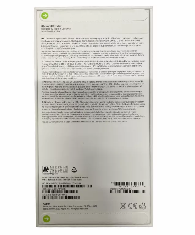 TELEFON IPHONE 14 PRO MAX 128 GB ORANGE