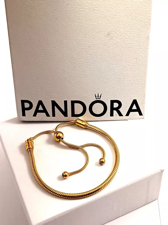 ŚCIĄGANA BRANSOLETKA PANDORA MOMENTS WĘŻYK
